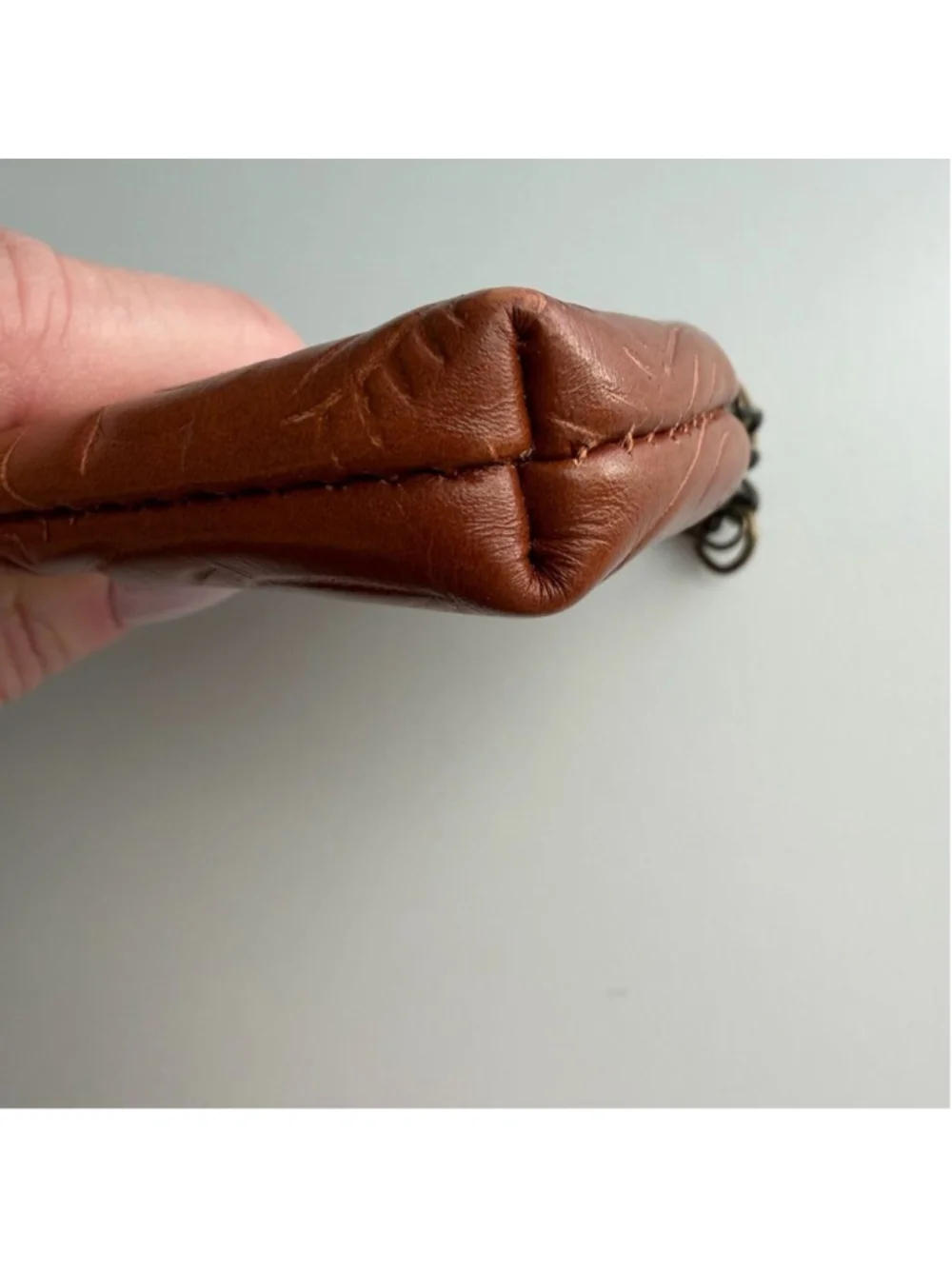 Patricia Nash Leather Borse Coin Purse in Florence Tan